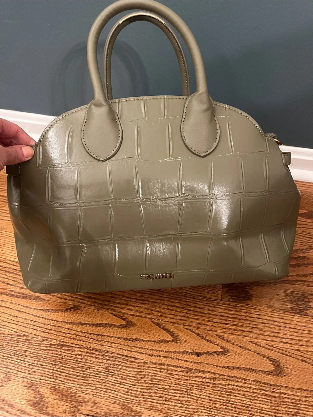 Steve Madden Bwalsh Satchel Bag in Olive